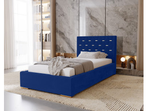 GOLDEN – gepolstertes Einzelbett für das Schlafzimmer mit Bettgestell und Bettkasten6