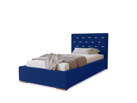 GOLDEN – gepolstertes Einzelbett für das Schlafzimmer mit Bettrahmen und Bettkasten7