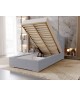GOLDEN – gepolstertes Einzelbett für das Schlafzimmer mit Bettgestell und Bettkasten