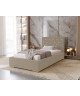 GOLDEN single upholstered bedroom bed with bed base and storage compartment for bedding10