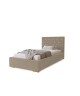 GOLDEN single upholstered bedroom bed with bed base and storage space for bedding11