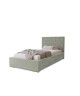 GOLDEN single upholstered bedroom bed with bed base and storage compartment for bedding19