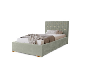 GOLDEN – gepolstertes Einzelbett für das Schlafzimmer mit Bettrahmen und Bettkasten19