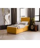 NATURE single continental bed with built-in mattress and storage compartment 5