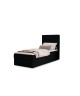 NATURE single upholstered bedroom bed with built-in mattress and storage compartment 12