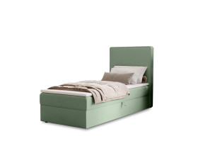 Polsterbetten-Einzelbett „NATURE“ für das Schlafzimmer mit integrierter Matratze und Stauraum 16