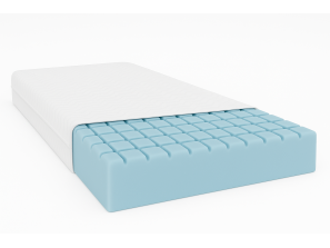 SENGOF H3 foam mattress, T25 foam, massage function, reversible, hypoallergenic, 7 zones, height 20cm