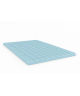KOSTKA 120x200x5 mattress topper, bed topper, H3 medium-firm, contoured, reversible, hypoallergenic