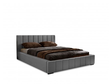 Polsterbett NERO 120x200, Bettrahmen + Stauraum – Magic Velvet 2217 – VERSAND INNERHALB VON 5 ARBEITSTAGEN
