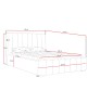 Polsterbett NERO 160x200, Bettrahmen + Stauraum – Magic Velvet 2271 – VERSAND INNERHALB VON 5 ARBEITSTAGEN