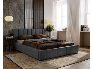 Polsterbett NERO 160x200, Bettrahmen + Stauraum – Magic Velvet 2271 – VERSAND INNERHALB VON 5 ARBEITSTAGEN