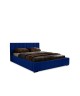 Polsterbett NERO 160x200, Bettrahmen + Stauraum – Magic Velvet 2216 – VERSAND INNERHALB VON 5 ARBEITSTAGEN