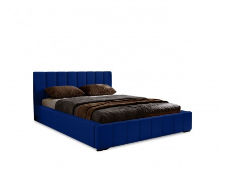 Polsterbett NERO 160x200, Bettrahmen + Stauraum – Magic Velvet 2216 – VERSAND INNERHALB VON 5 ARBEITSTAGEN