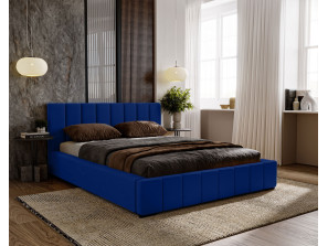 Polsterbett NERO 160x200, Bettrahmen + Stauraum – Magic Velvet 2216 – VERSAND INNERHALB VON 5 ARBEITSTAGEN