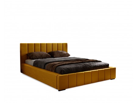 Polsterbett NERO 180x200, Bettrahmen + Stauraum – Magic Velvet 2215 – VERSAND INNERHALB VON 5 ARBEITSTAGEN