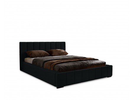 Polsterbett NERO 180x200, Bettrahmen + Stauraum – Magic Velvet 2219 – VERSAND INNERHALB VON 5 ARBEITSTAGEN