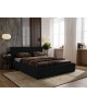 Polsterbett NERO 180x200, Bettrahmen + Stauraum – Magic Velvet 2219 – VERSAND INNERHALB VON 5 ARBEITSTAGEN