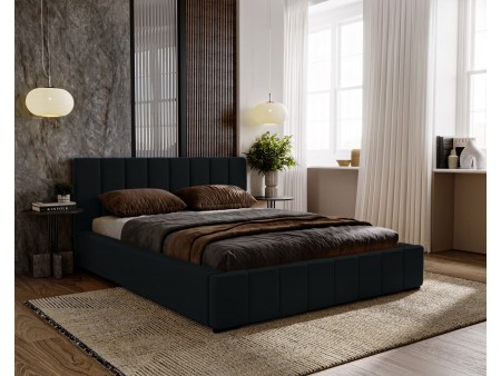 Polsterbett NERO 180x200, Bettrahmen + Stauraum – Magic Velvet 2219 – VERSAND INNERHALB VON 5 ARBEITSTAGEN