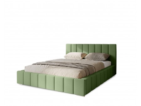 Polsterbett MENOS 120x200, Bettgestell + Stauraum – Magic Velvet 2243 – VERSAND INNERHALB VON 5 ARBEITSTAGEN
