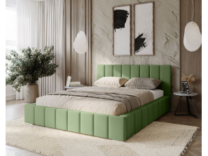 Polsterbett MENOS 120x200, Bettgestell + Stauraum – Magic Velvet 2243 – VERSAND INNERHALB VON 5 ARBEITSTAGEN