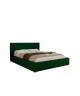 Polsterbett NERO 200x200, Bettrahmen + Stauraum – Amor Velvet 4311 – VERSAND INNERHALB VON 5 ARBEITSTAGEN