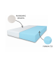 SELEKT H3 foam mattress 200x200x8 – T25 foam, medium-firm, hypoallergenic