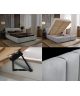 NERO upholstered bedroom bed with bed base and bedding storage compartment 2