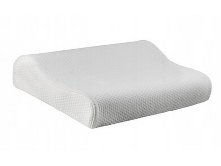Contoured orthopaedic rehabilitation pillow, 50x35x15 cm