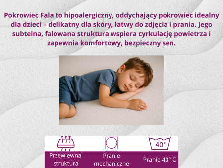Materac dziecięcy 60x120x10 cm BABY KOKOS - H3/H4 średniotwardy / twardy