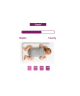 Materac dla dziecka 80x160x8cm H3 BABY LATEX KOKOS