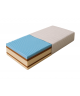 MASSAGE H3/H4 foam mattress, reversible, T30 foam, visco, natural mattress, height 20cm