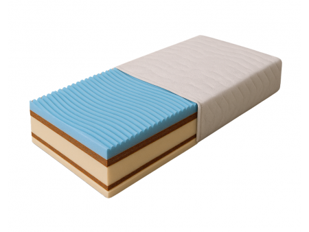 MASSAGE H3/H4 foam mattress, reversible, T30 foam, visco, natural mattress, height 20cm