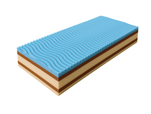MASSAGE H3/H4 foam mattress, reversible, T30 foam, visco, natural mattress, height 20cm 1
