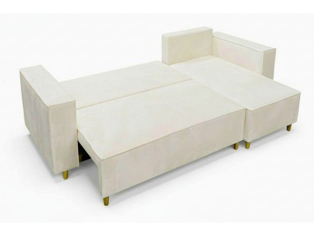 Ecksofa mit Schlaffunktion RIO Velur 10