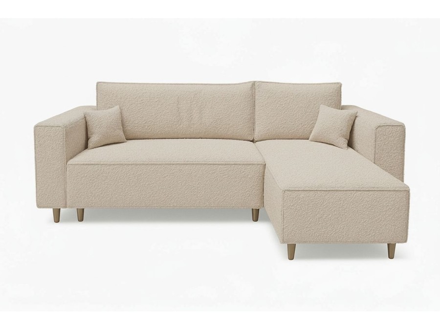 RIO Boucle: a modern corner sofa-bed