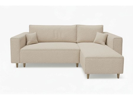Modernes Ecksofa mit Schlaffunktion RIO Boucle