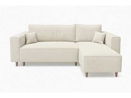 Modernes Ecksofa mit Schlaffunktion RIO Boucle 6