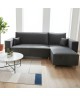 RIO Velur 5a corner sofa bed