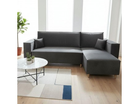 Ecksofa mit Schlaffunktion RIO Velur 5a