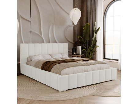 ALMA upholstered bed, 120x200, with storage