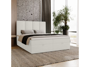 MALMO 120x200 continental bed with storage and mattress