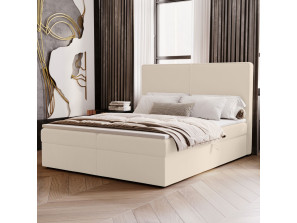 Kontinentalbett 180x200 NATURE mit Bettkasten