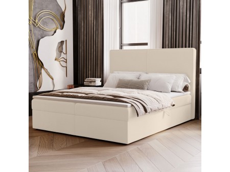 Kontinentalbett 180x200 NATURE mit Bettkasten