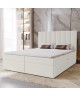 NERO 120x200 continental bed with storage and mattress
