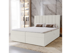 NERO 120x200 continental bed with storage and mattress