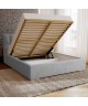 DREAM 120x200 upholstered bed with storage