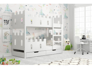 Luna Doppelkinderbett 75x180