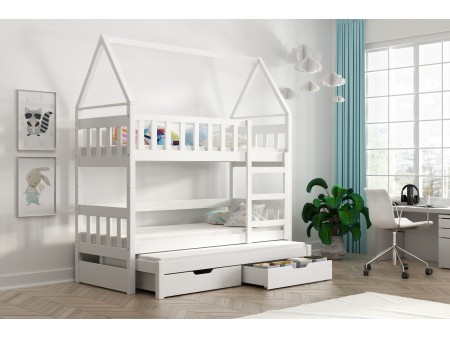 LISA 3-Personen-Etagenbett für Kinder
