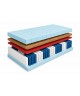 Materac KRĘGOSEN 90x200x27 pianka T25, pocket, kokos, profilowana pianka, antyalergiczny, przeciwodleżynowy, 7 stref