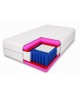MUVIESO H3 pocket spring mattress, 120x200, pocket springs, HR foam, hypoallergenic, 7 zones, height 25cm